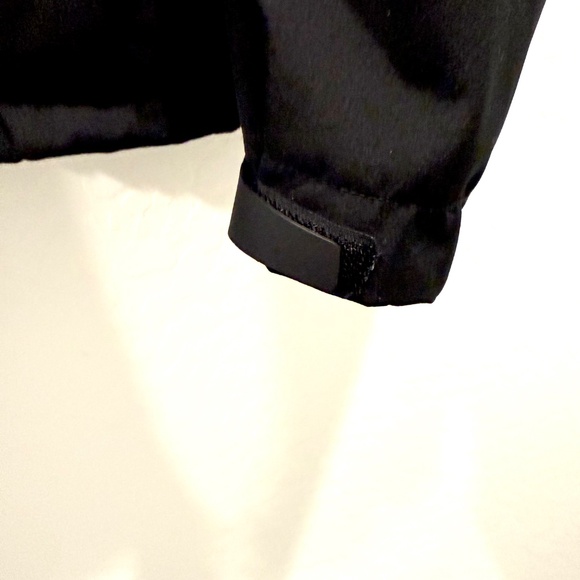 The North Face Mens Jacket Black/ Blue Trim and Logo Mens Large C848 - Picture 7 of 8